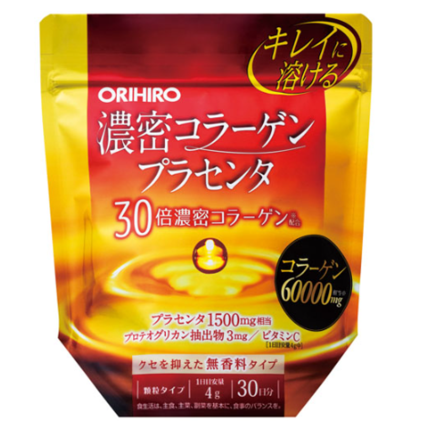 Orihiro 濃密膠原蛋白胎盤素 (120g)